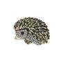 Twinkling hedgehog brooch